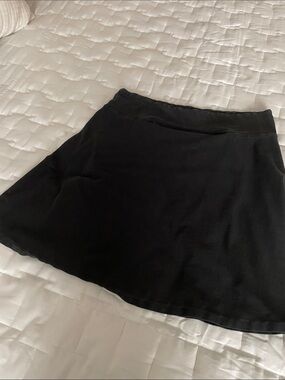 Black Women's A-Line Skirt - Classic Everyday Style